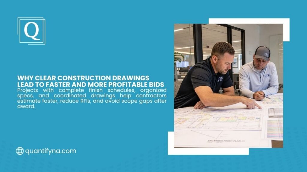 How to Prioritize Which Jobs to Bid Without Wasting Estimating Hours 3 How to Prioritize Which Jobs to Bid - Projects with complete finish schedules, organized specs, and coordinated drawings help contractors estimate faster, reduce RFIs, and avoid scope gaps after award.
